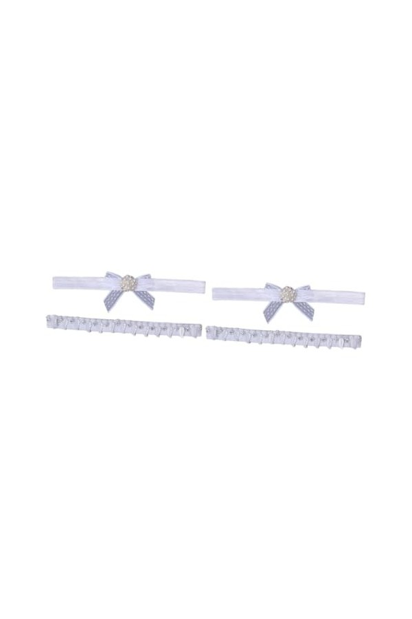 Abaodam 4 Pièces Bande De Jambe De Mariage Bande De Jambe De Mariée Mariage Mariée Perle Jarretière Mariée Jambe Jarretière S