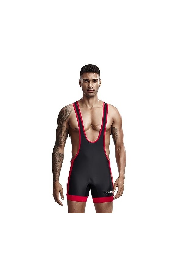 MACIUM Crossdresser Lingerie pour Homme Ligne De Sculpture du Corps Fichier Ouvert Taille Glace Soie Sexy Fond Gilet Une Pièc