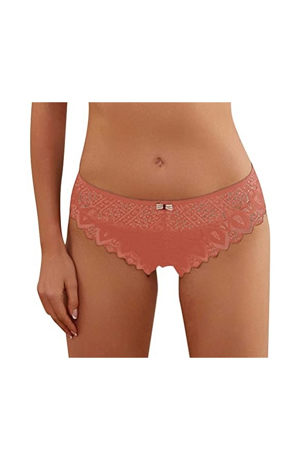 ORANDESIGNE C Noir Culotte sous-Vetements Culotte Hipster Culotte Sexy Culotte en Dentelle pour Femmculottes pour Femmes Croc