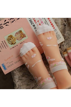 Miwaimao Silicone Mannequin Foot,Silicone Pieds Modèle,modèle de Pied,mannequins réalistes de Pieds Enfant féminins en Silico