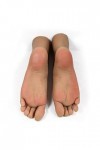 WRQ Foot Fetishes,1 Paire Foot Toy-Silicone Mannequin Fétichisme des Pieds- 36A Fille Modèle De Pied Cheville Hobby Pied Cult