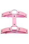 1 PC Femmes Filles Sexy Élastique Jarretière En Cuir Pu Punk Gothique Harnais Réglable Jambe Anneau Femme Jarretières Jupe Ac