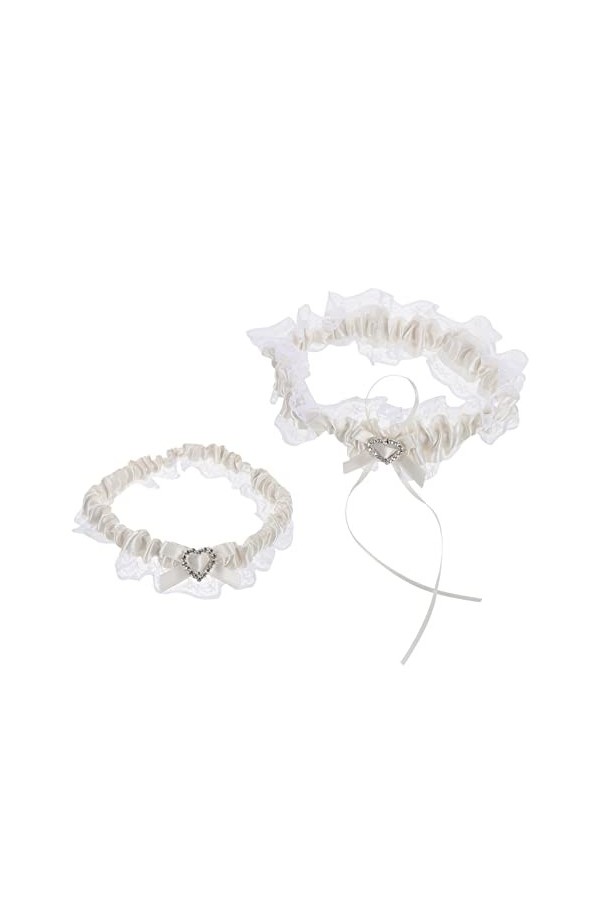 HONMEET Garderie 2 Ensembles Anneau De Jambe Jarretière Ensemble Ensembles De Mariage Jarretière De Mariage Anneau De Jambe e