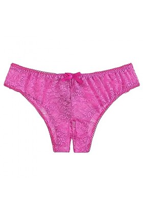 String Femme Ouverte Coquine Culotte - Culotte Fendue Entrejambe Femme Culotte Sexy Femme éRotique Culottes G-String Conforta