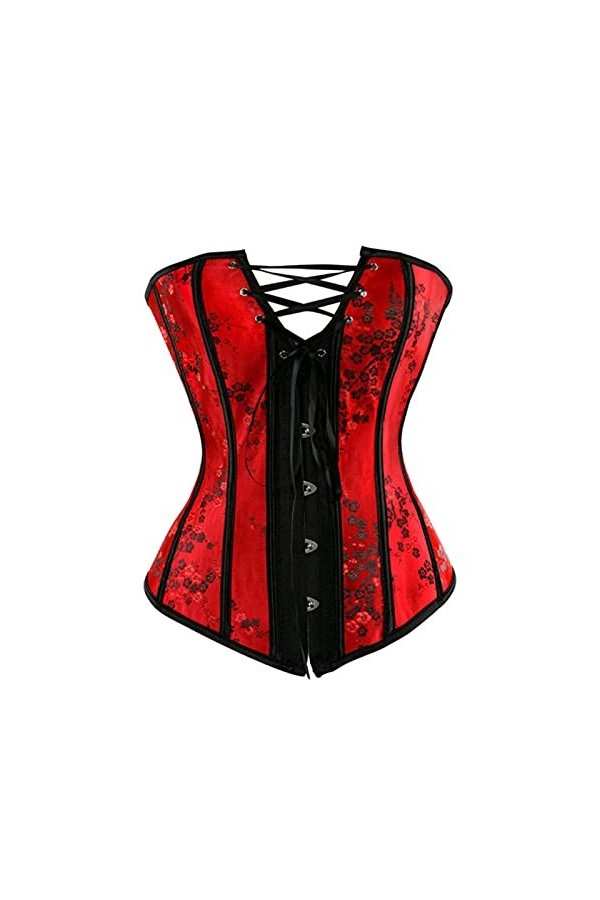 SARGE Sexy Corsets Robes Plus Taille Costume Overbust Burlesque Corset et Jupe Lingerie Ensemble Tutu Corselet Mode Victorien