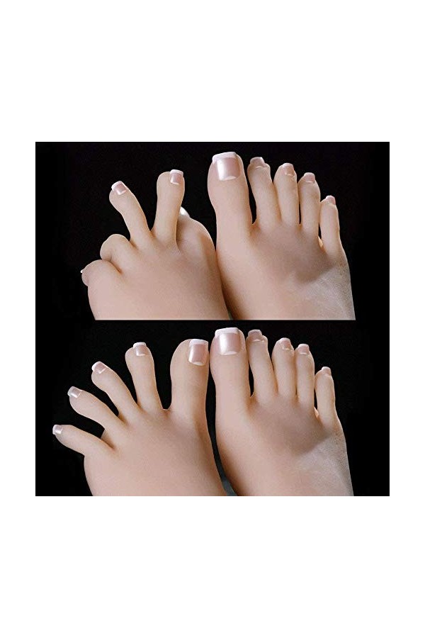 WRQ Foot Fetishes,Foot Toy-Silicone Mannequin Fétichisme des Pieds- 36A Fille Modèle De Pied Cheville Hobby Pied Culture Modè