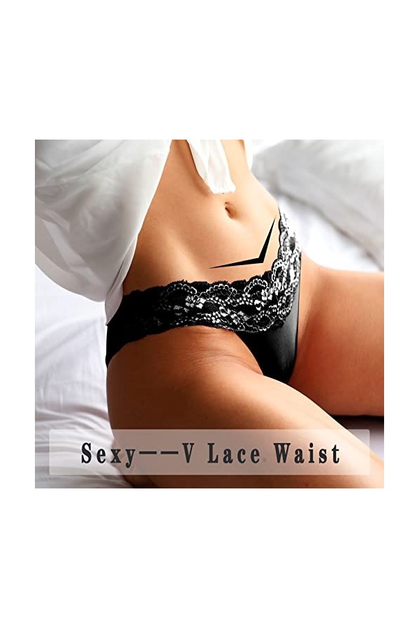 BeReady sans Culotte Femme Invisible Culotte sans Couture Culottes Et Slips Extensible Respirants sous-vêtements Size S