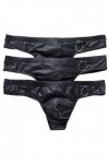 YFD +Homme Slip String Lingerie Noir Cutout Slips Briefs Boxer Shorts sous-vêtements M, 3-Stück Bikinis 2 