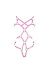 Femmes Body Harnais Cuir Soutien-Gorge Jarretière Costume Out Ceintures Gothique Punk Ceinture Jarretière Costume Danse Acces