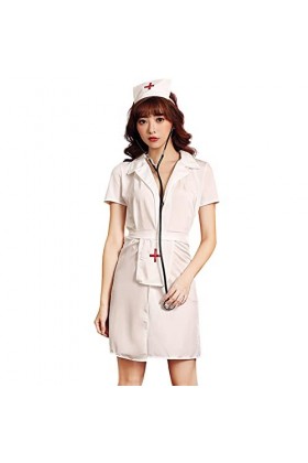 Tenue Infirmiere Coquine Hot Costume Adulte Hot Hard Ecoliere Chambre Infirmiere Unique Sexy Sailor Lingerie Érotique Babydol