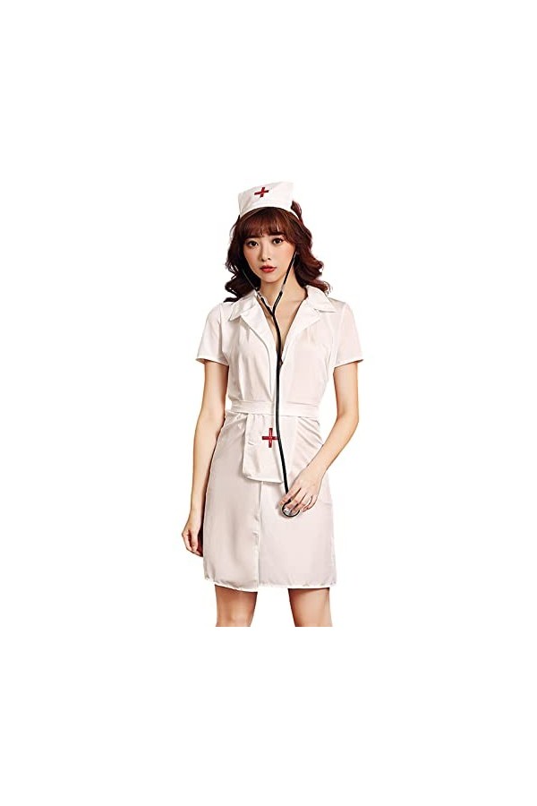 Tenue Infirmiere Coquine Hot Costume Adulte Hot Hard Ecoliere Chambre Infirmiere Unique Sexy Sailor Lingerie Érotique Babydol