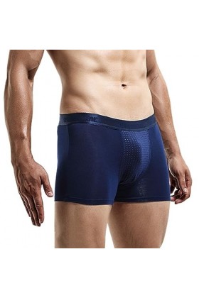 MECKOZ sous-vêtements de Thérapie de la Prostate à la Tourmaline pour Hommes Caleçon Dagrandissement Magnétique Short U Conv