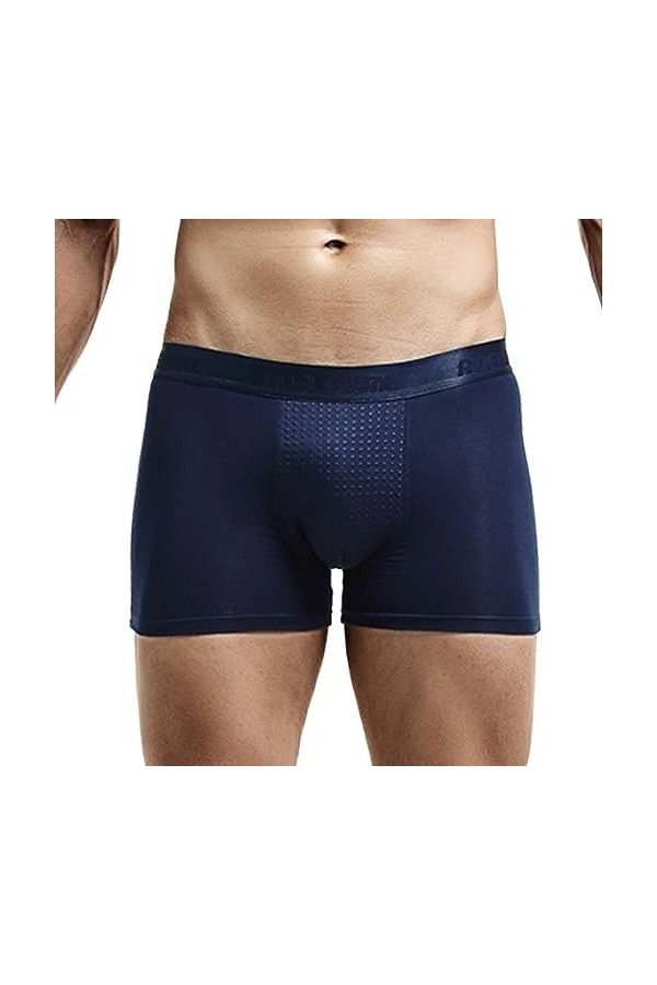 MECKOZ sous-vêtements Magnétiques de Physiothérapie pour Hommes sous-vêtements de Thérapie par Champ Dénergie Tourmaline Cal