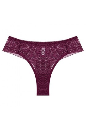 Femme Slips Femmes Sexy à Lacets Panties Lowaist G String Lingerie Femmes Hollow Breathable Female Sabillère Tempation de la 