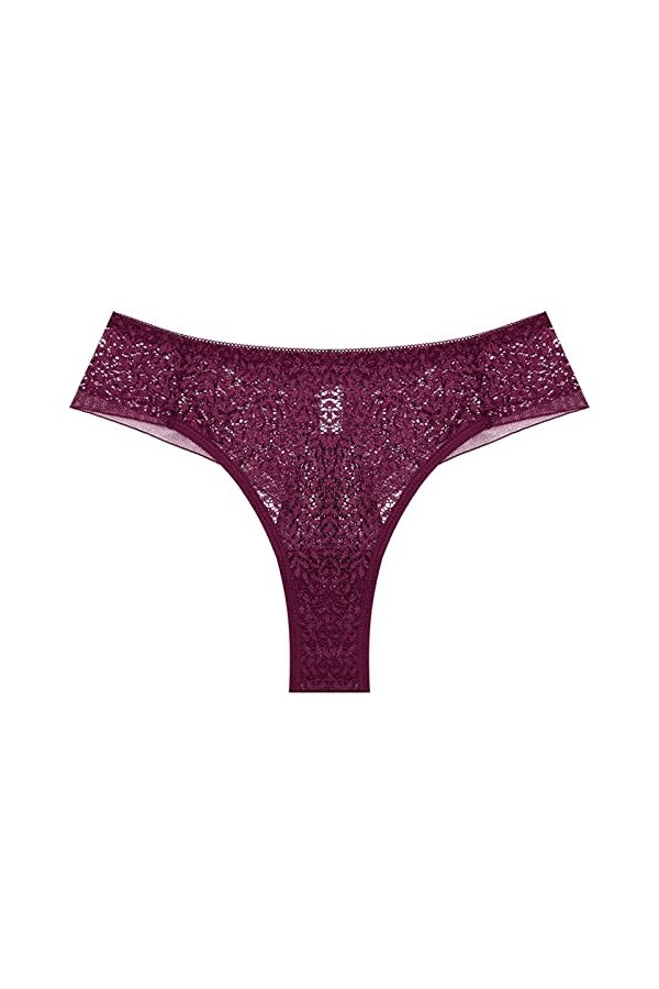 Femme Slips Femmes Sexy à Lacets Panties Lowaist G String Lingerie Femmes Hollow Breathable Female Sabillère Tempation de la 