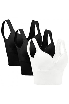 Menstruelle Lavable Abondant 3 pièces femmes Sports soutien-gorge sans fil confort Sleep Bra plus Size activité dentraînemen