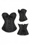 Niiyyjj Body Shapewear Lingerie Sexy Grande Taille Corset Plissé Dentelle Bordée Corsets Et Bustiers, Gn, X-Large