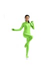 KYZTMHC Femmes Zentai Party Costume Childs Spandex Unitard Stretch Body Respirant Color : Blue, Size : Kid M 110-120cm 