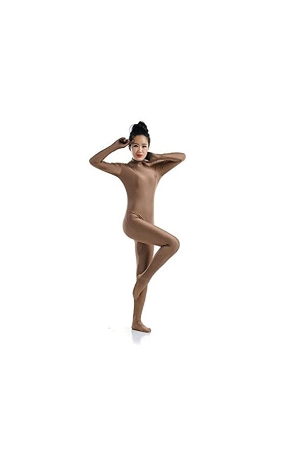 KYZTMHC Adultes Zentai Suit Femmes Unitard Spandex Catsuit Full Body Face Open Body Color : Red, Size : Aldult m 150-160cm 