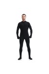 KYZTMHC Adultes Lycra Zentai Costume Stretch Dance Body Outfit Garçons Footed Spandex Body Suit Color : Black, Size : Aldult