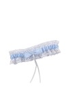 Jarretière de mariée en Dentelle for Femmes, nœuds en Cristal Sexy, jarretière de Mariage, Anneau de Cuisse Extensible Color