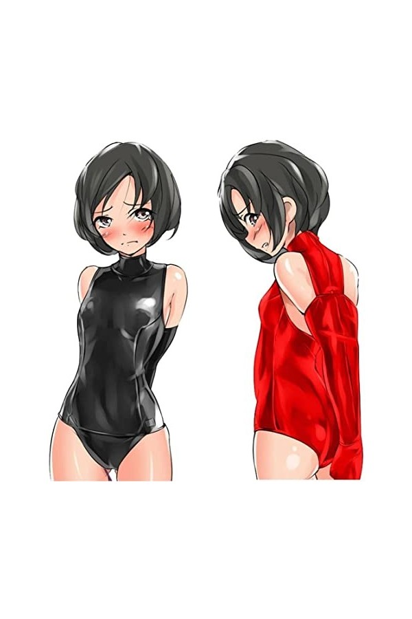 ARIASS Body, Catsuit sexy look mouillé for femmes, combinaison en cuir bondage, justaucorps tongs de lingerie groupée, body e