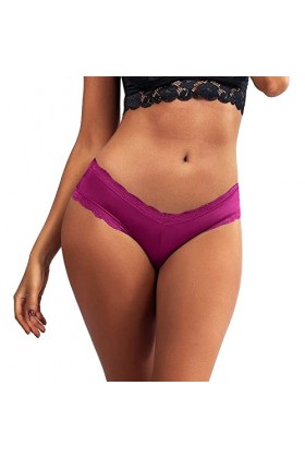 Culottes Femme Chic Panties Ouvert sous-Vetements Dentelle String Sexy Pas Cher Tangas Hot Fendue Transparente Coquine Respir