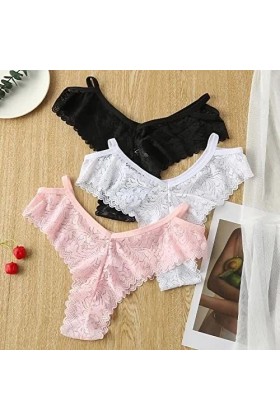 Culotte Sexy En Dentelle Pour Femme - Culotte Érotique Sans Couture Pour Femme, Tentation Chaude, Culotte Sexy Taille Basse, 