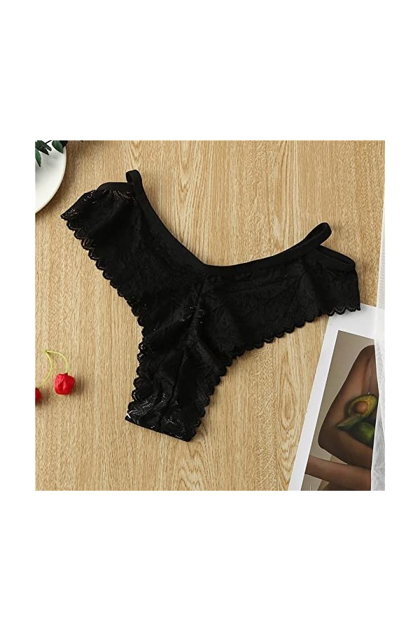 Culotte Sexy En Dentelle Pour Femme - Culotte Érotique Sans Couture Pour Femme, Tentation Chaude, Culotte Sexy Taille Basse, 