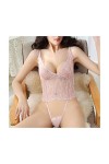 JINGGEGE Sexy sous-vêtements Dentelle Sexy Combinaison Sexy Temptation Temptation Adulte Dames Sling Perspective Port Femmes 