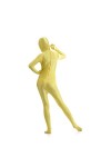 KYZTMHC Combinaison Femme Couverture complète Unitard garçons Body à Manches Longues Disparition Hommes Costume serré Color 