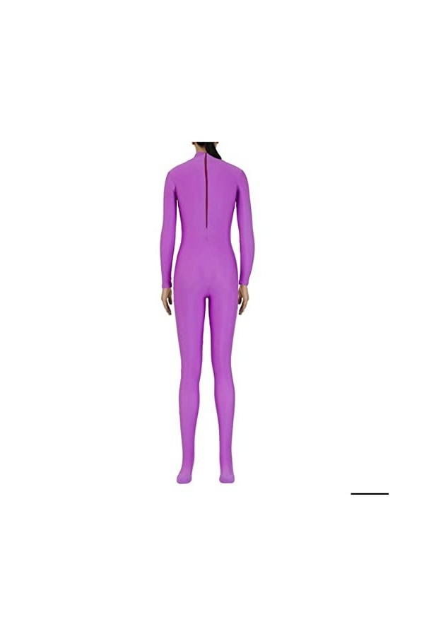 KYZTMHC Cosplay Unitard for femmes Full Body Catsuit Unisexe Spandex Body Halloween Cosplay Zentai Suit Color : Burgundy, Si