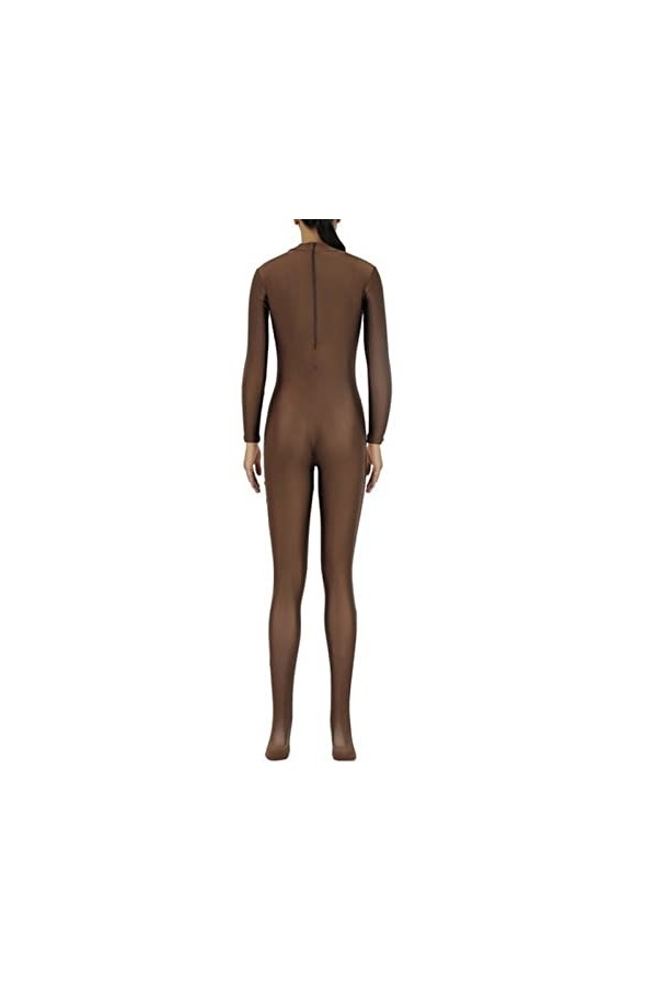 KYZTMHC Cosplay Unitard for femmes Full Body Catsuit Unisexe Spandex Body Halloween Cosplay Zentai Suit Color : Burgundy, Si