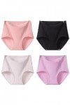 Sous-vêtement court for femme Culotte extensible en coton confortable Culotte extensible Sous-vêtement taille moyenne Culotte
