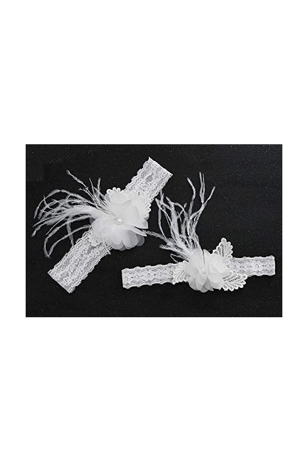 Jarretière de mariage nuptiale élastiquée, accessoires de robes de mariée, cadeau de jarretière de mariage nuptiale, jarretiè