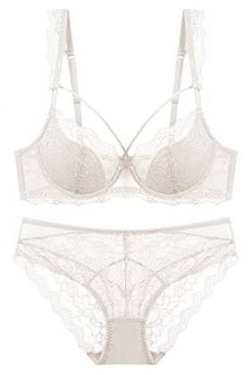 Super Sexy Faire Monter Broderie Ensemble de Soutiens-Gorge Grande Taille Ensemble de Lingerie pour Femmes Tasses en Dentelle