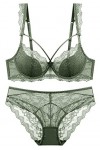 Super Sexy Faire Monter Broderie Ensemble de Soutiens-Gorge Grande Taille Ensemble de Lingerie pour Femmes Tasses en Dentelle