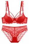 Super Sexy Faire Monter Broderie Ensemble de Soutiens-Gorge Grande Taille Ensemble de Lingerie pour Femmes Tasses en Dentelle