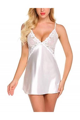 Five Domains Ensemble de sous-vêtements Sexy Lingerie Femmes Confortable Glace Soie Jarretelle Robe Ensemble Maison Dentelle 