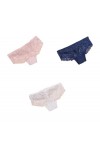 Culotte Femme 3/6/9PCS Sexy Dentelle Ultra Mince Doux Dames Culotte Mince Mémoires 6 Multicolore A Taille Unique
