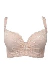 Femmes Sexy Bralette Grande Taille sous-vêtements en Dentelle Soutiens-Gorge Push Up 80 85 90 95 100 intimes Femme Dentelle S