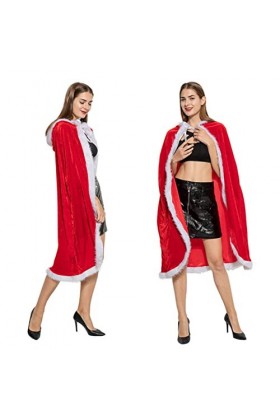 ZIERUCI Costume Robe de Noël Peluche Lapin Fille Sexy Performance Costume sans Manches Jarretelles irrégulières vêtements y2k