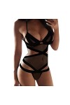 BAWHO sous-vêtements Sexy pour Femmes, Robes, Lingerie Sensuelle, ajouré, Sangle à col en v, sous-vêtements Sexy, Costumes
