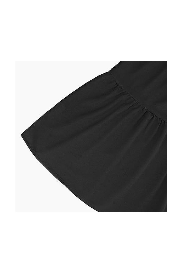 UOWEG Robe Creuse à Taille Mince de Couleur Unie pour Femmes Mini Jupe Cuir Rose Black, XXL 