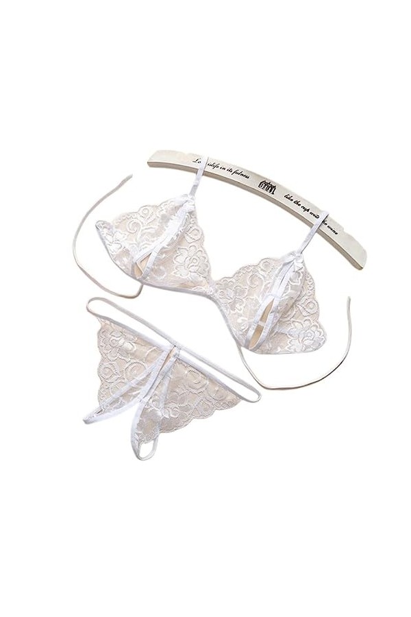 TsoLay Pyjama Sexy Pyjamas Féminin Lingerie en Denterie en Satin Pyjamas Pyjamas Somnifères Babydoll Pyjamas Exotiques Vêteme