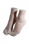 WRQ Foot Fetishes,Foot Toy-Silicone Mannequin Fétichisme des Pieds- 36A Fille Modèle De Pied - Cheville Hobby - Pied Culture 