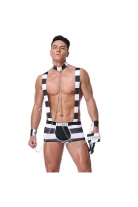 OLIns Homme Combinaison de Lutte Singlet Bodysuit Jumpsuit Jockstrap Color:Black,Size:One Size 