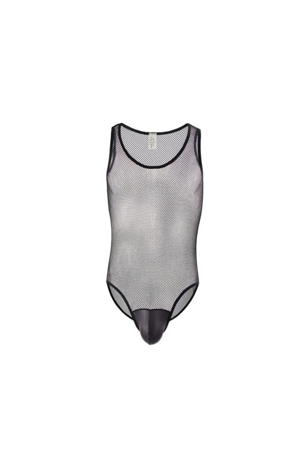 OLIns Hommes Body Bodysuit Combinaisons Sexy Tempt Bar Pour Color:Black,Size:M 
