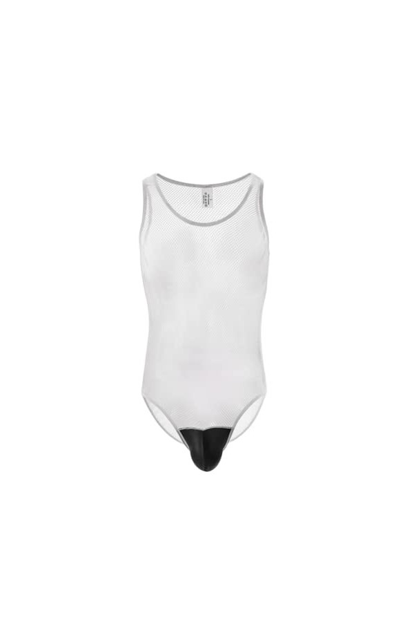 OLIns Hommes Body Bodysuit Combinaisons Sexy Tempt Bar Pour Color:Black,Size:M 