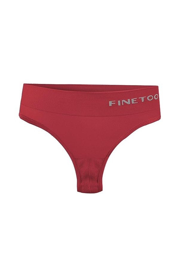 KATIAK Culotte Femme Lot De 3 Taille Moyenne sans Couture String Femmes T - Slips Doux M - 2XL-Bleu du Lac-Le XL - 2XL